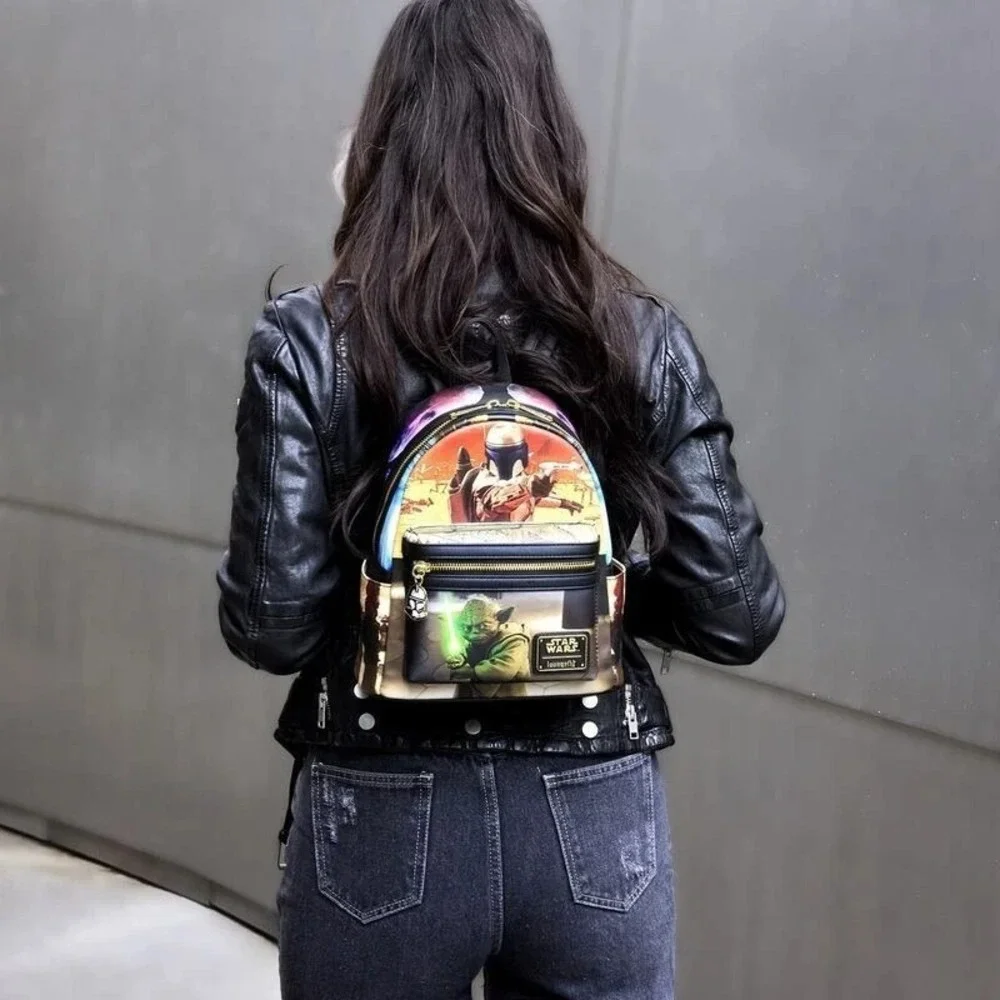Loungefly Disney Star Wars Episode II‎ Attack of the Clones Scene Backpack